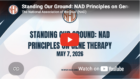 Video image: Standing Our Ground: NAD Principles on Gene Therapy - May 7, 2026